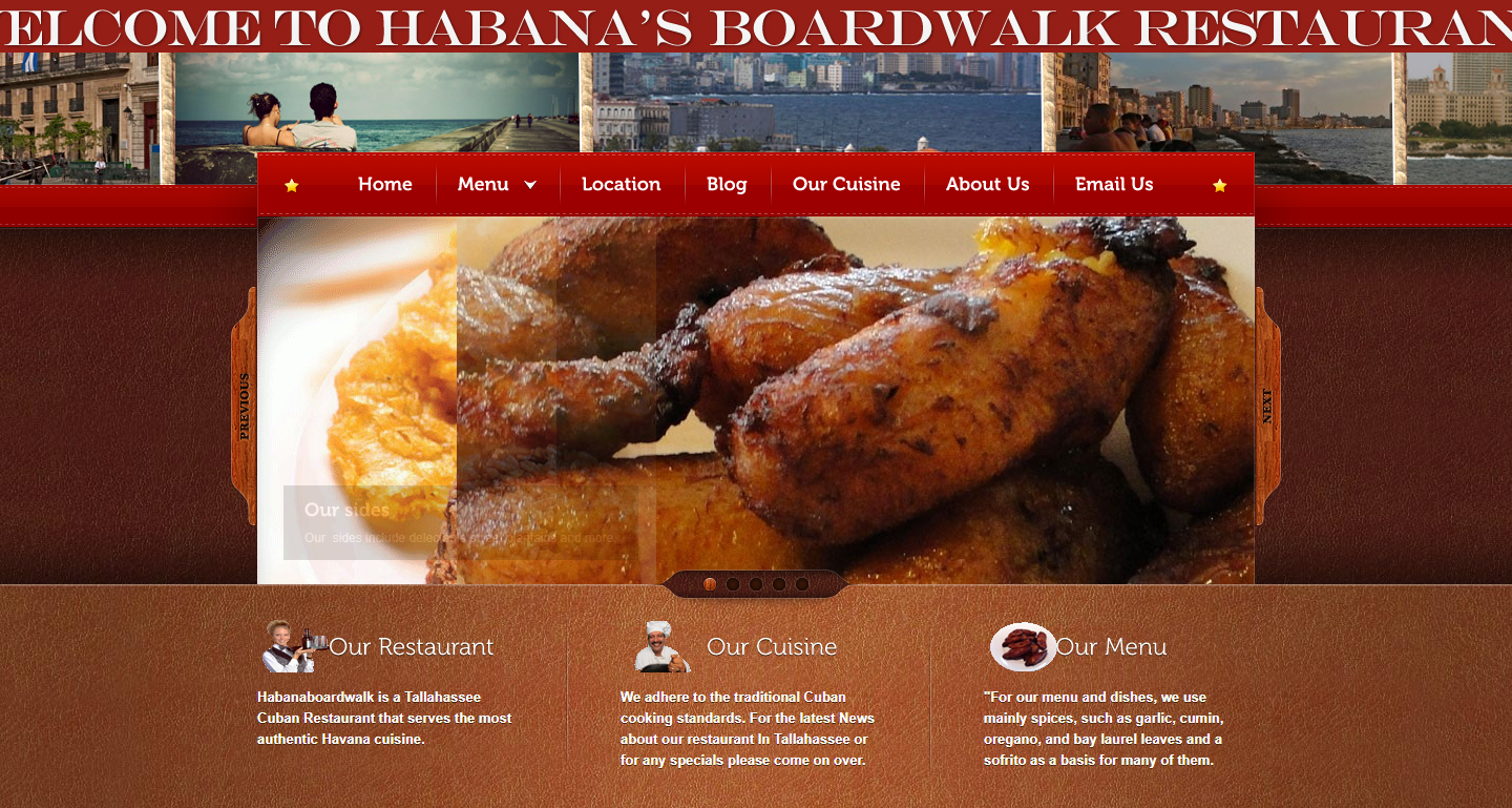 Restaurant Website
